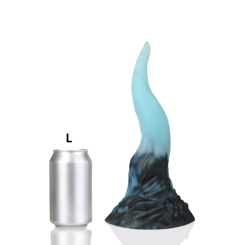 Tentacle Monster Dildo – S-Shaped Platinum Silicone with Suction Cup Base Xoxomoving