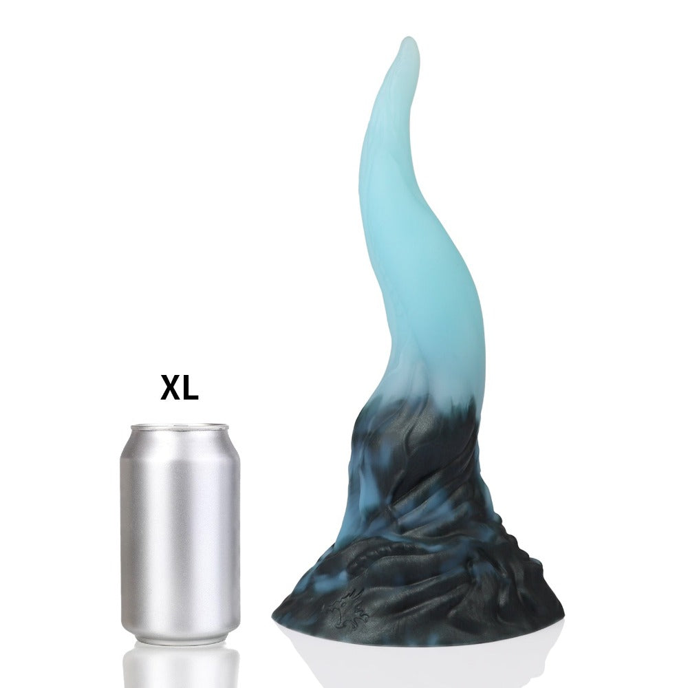 Tentacle Monster Dildo – S-Shaped Platinum Silicone with Suction Cup Base Xoxomoving