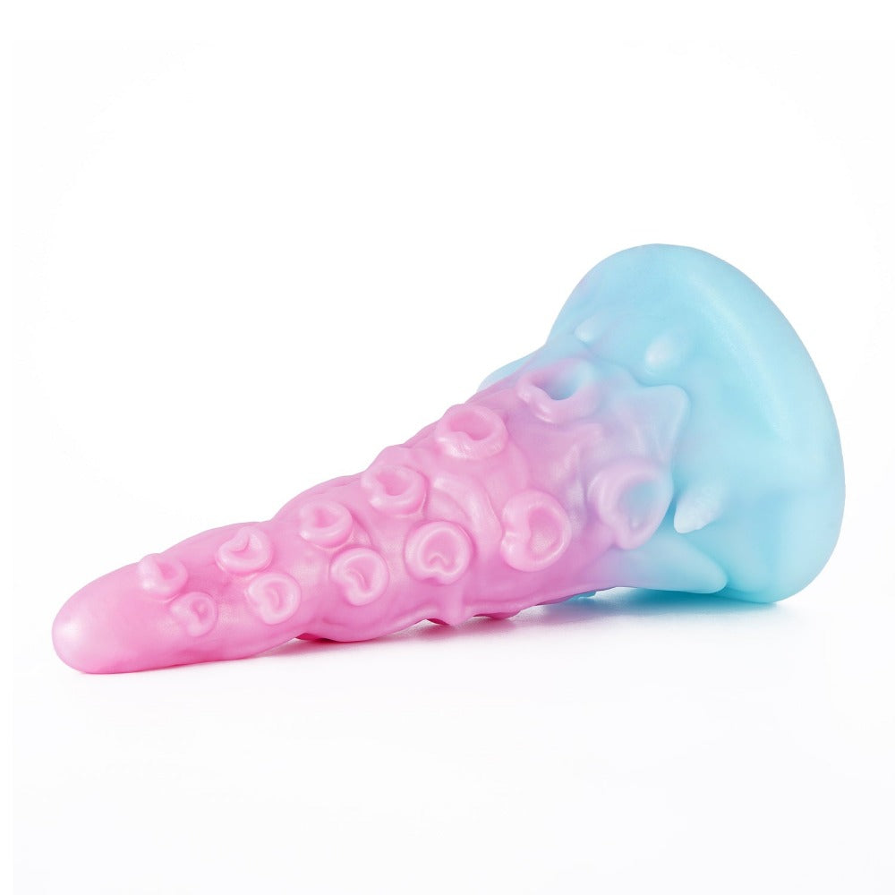 Tentacle Dildo – Suction Cup Base with Textured Silicone Shaft Xoxomoving