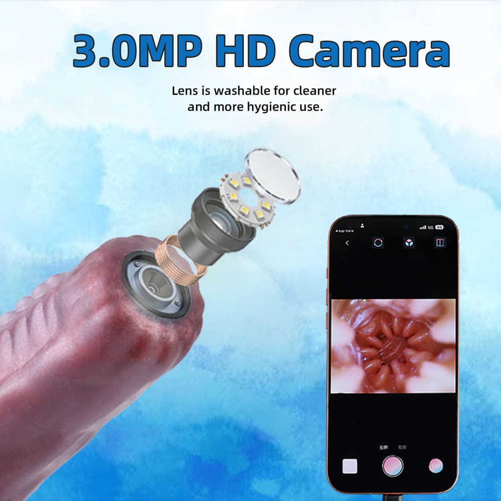 Nyxen - 19.8 Inch Endoscope Fantasy Tentacle Long Anal Toy