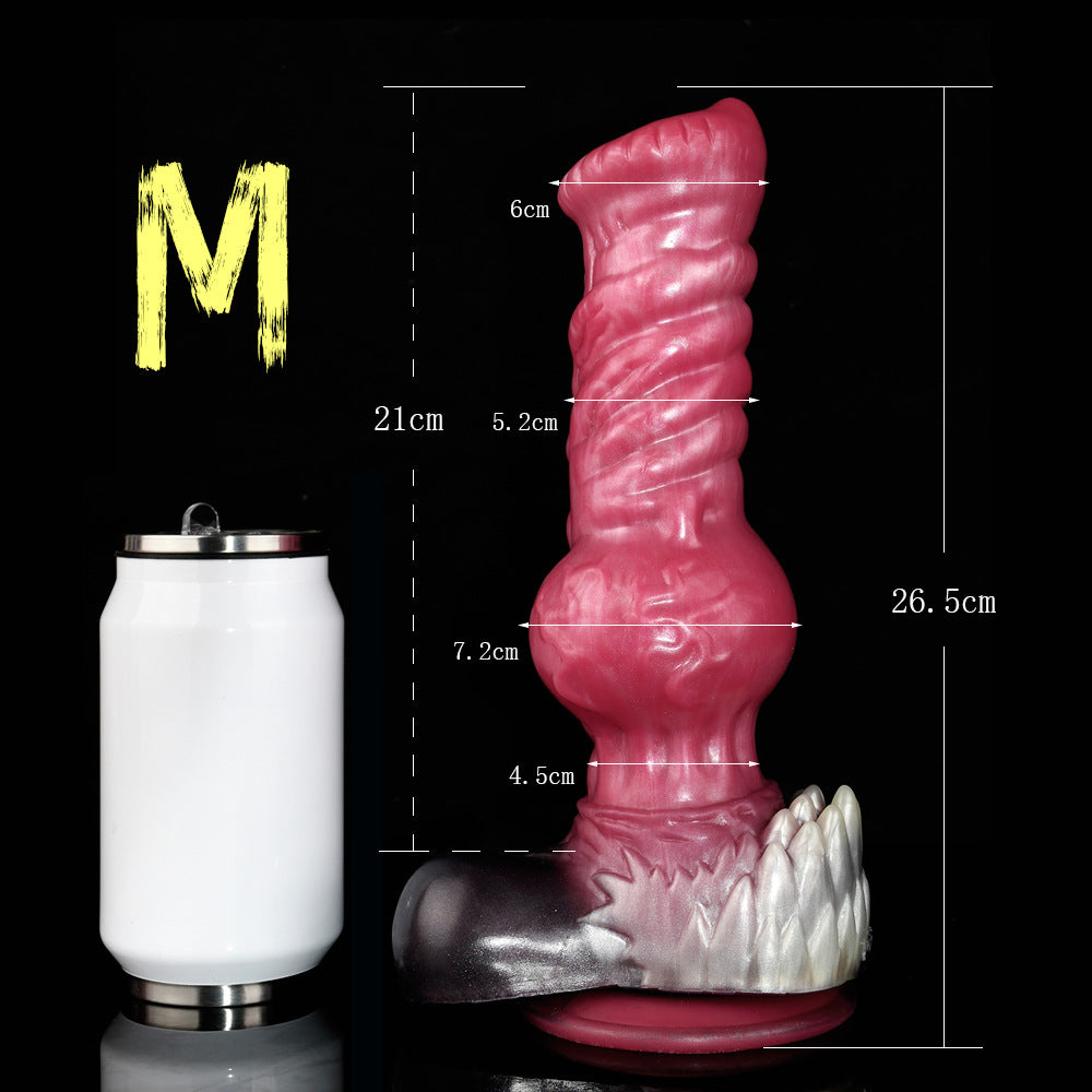 Giant Animal Fantasy Knot Wolf Dildo Xoxomoving