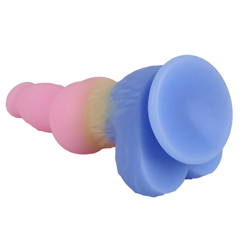 9 Inch Colored Dog Knot Dildo Xoxomoving