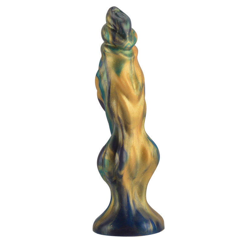 Orange Dildo Fantasy Wolverine Knot Silicone Xoxomoving
