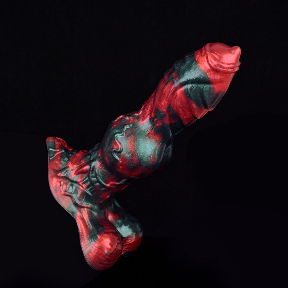 8 Inch Fantasy Soft Dog Dildo Xoxomoving