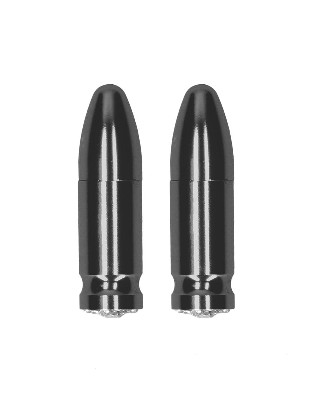 Ouch! Magnetic Diamond Bullet Nipple Clamps - Xoxomoving