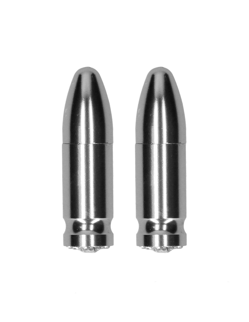 Ouch! Magnetic Diamond Bullet Nipple Clamps - Xoxomoving