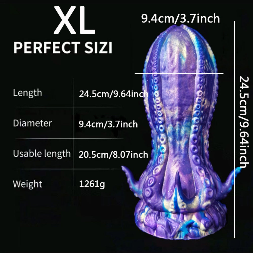 Tentacle Butt Plug – Octopus-Inspired Anal Trainer with Suction Cup Base Xoxomoving