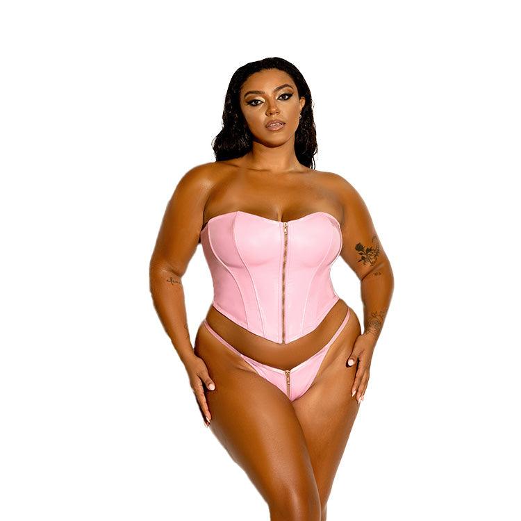 Fetish Rider Bustier Set Xoxomoving