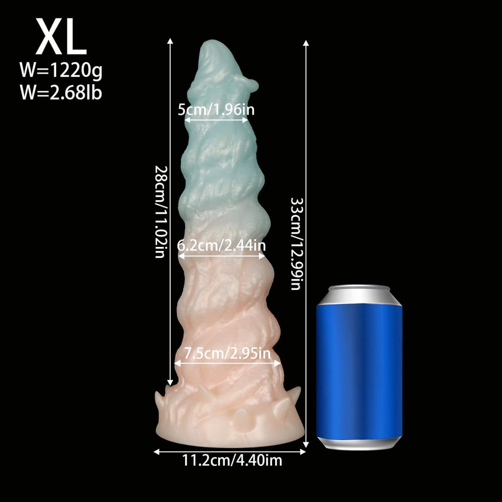 Oryn - Dragon Ribbed Dildo - Huge Anal Toy