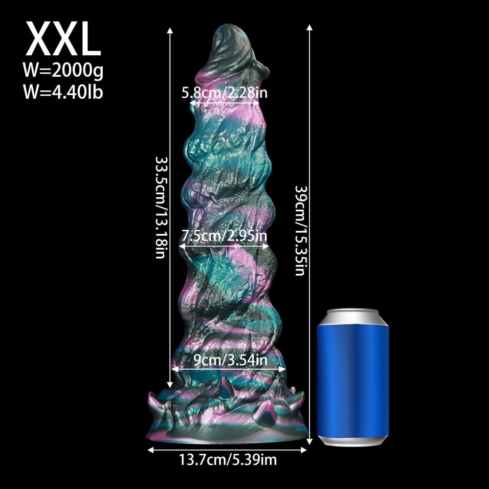Oryn - Dragon Ribbed Dildo - Huge Anal Toy