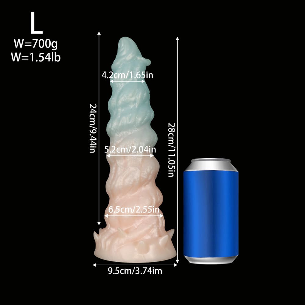 Oryn - Dragon Ribbed Dildo - Huge Anal Toy