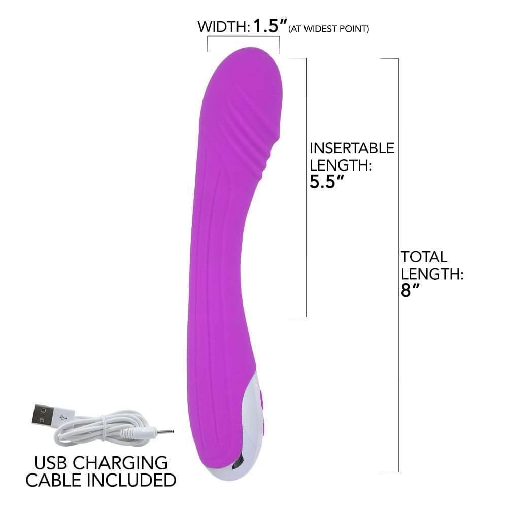 Flexible Silicone Vibrating Dildo - Xoxomoving