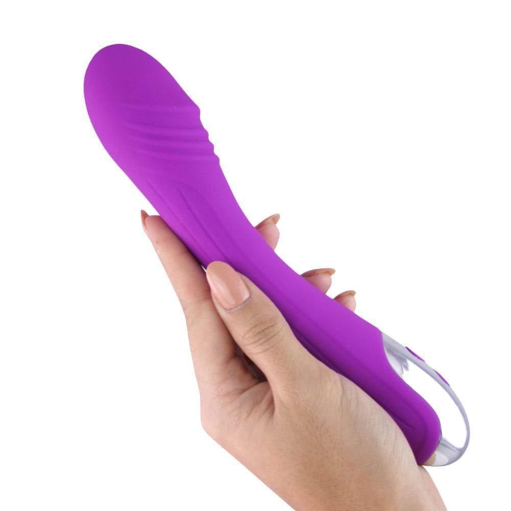 Flexible Silicone Vibrating Dildo - Xoxomoving