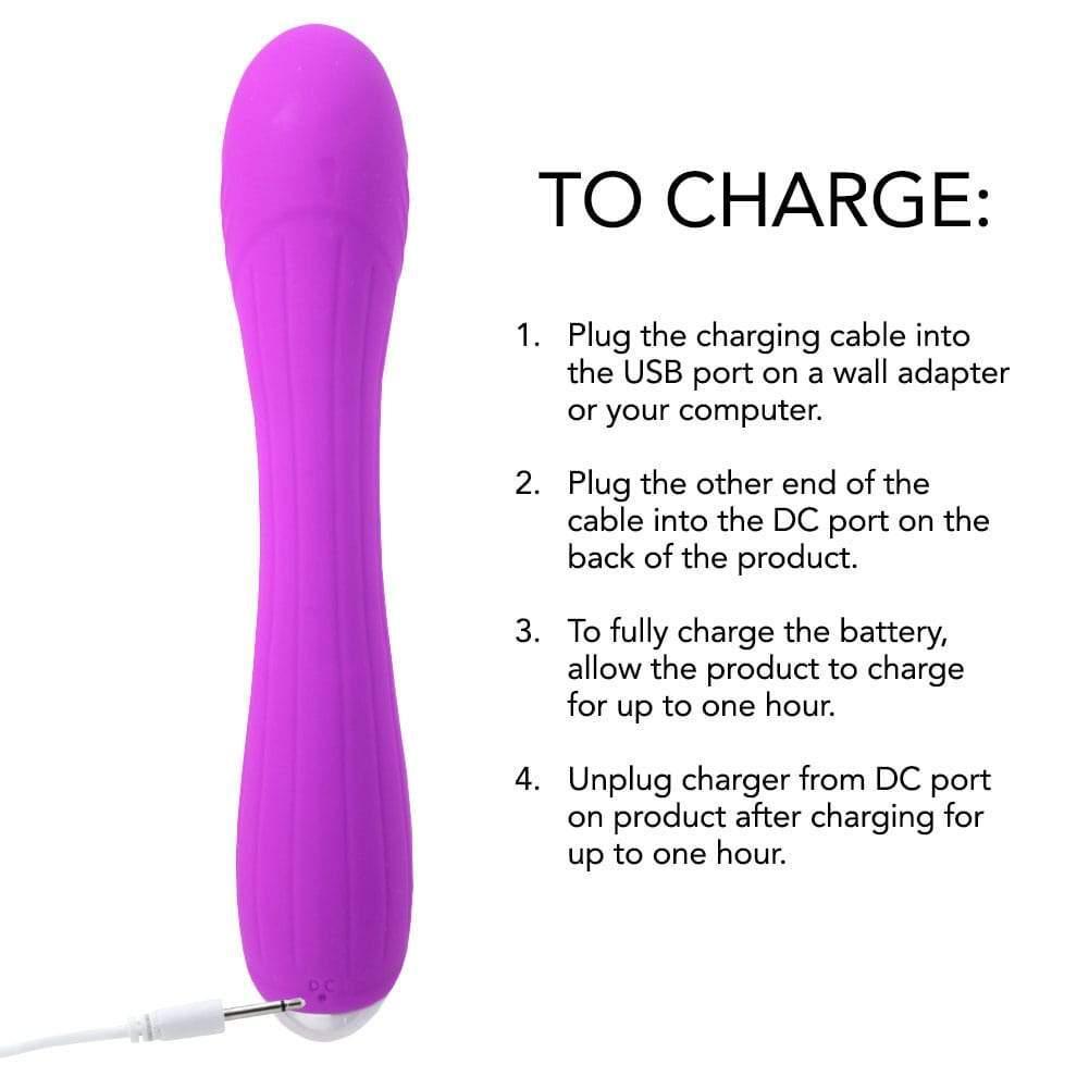 Flexible Silicone Vibrating Dildo - Xoxomoving