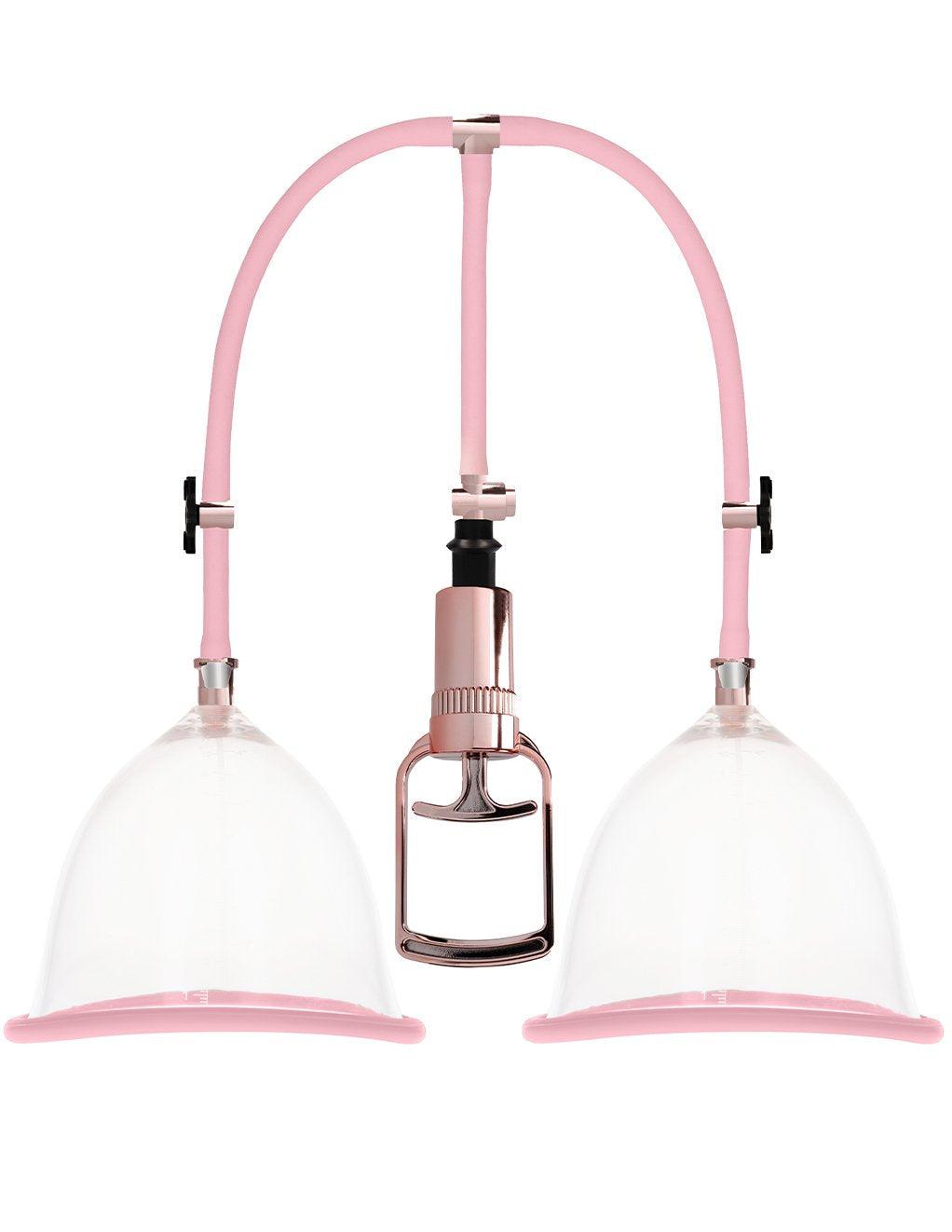Pumped Rose Gold Breast Pump Set - Xoxomoving