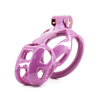 Cage de chasteté Purple Cobra - Standard