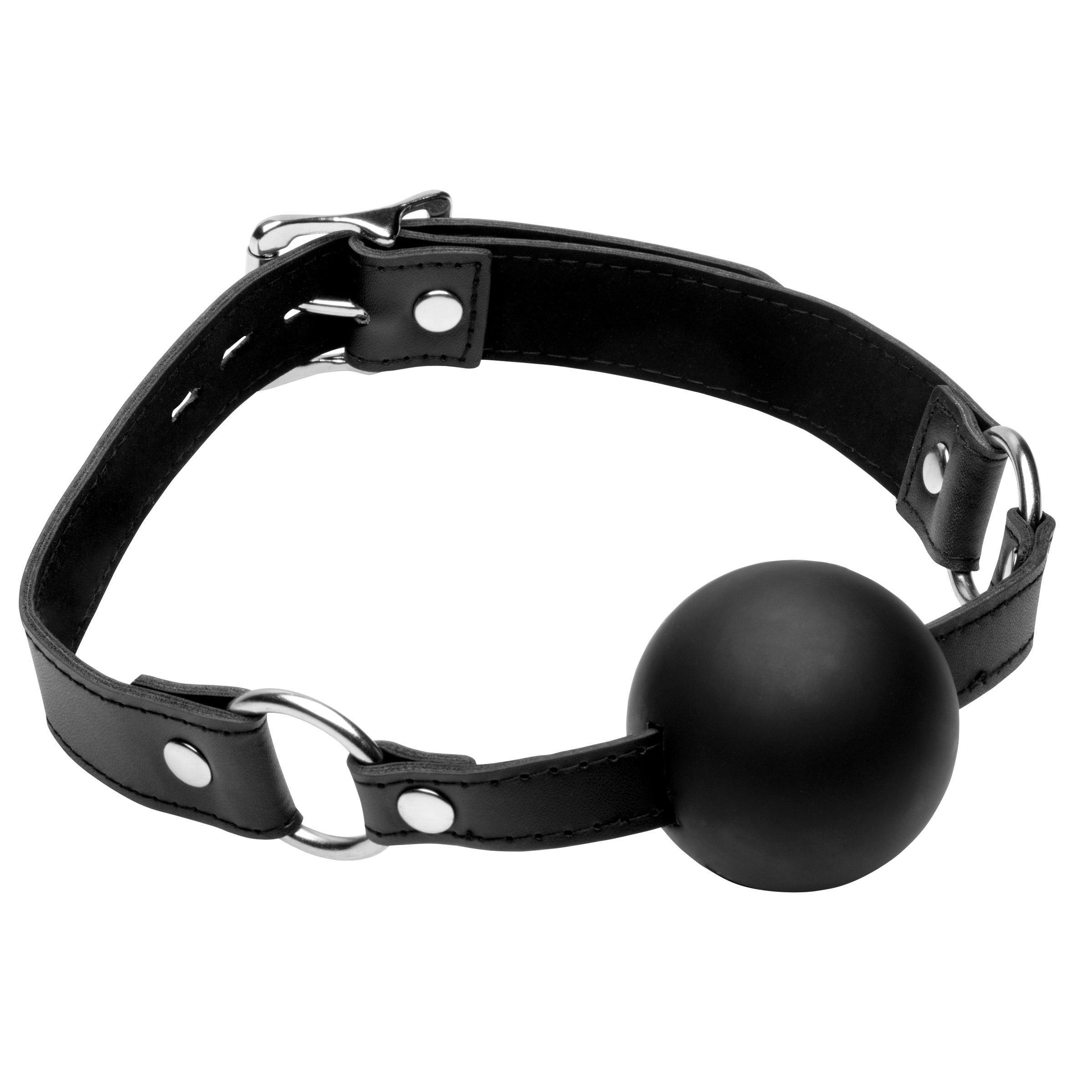 XL 2 Inch Silicone Ball Gag - Xoxomoving