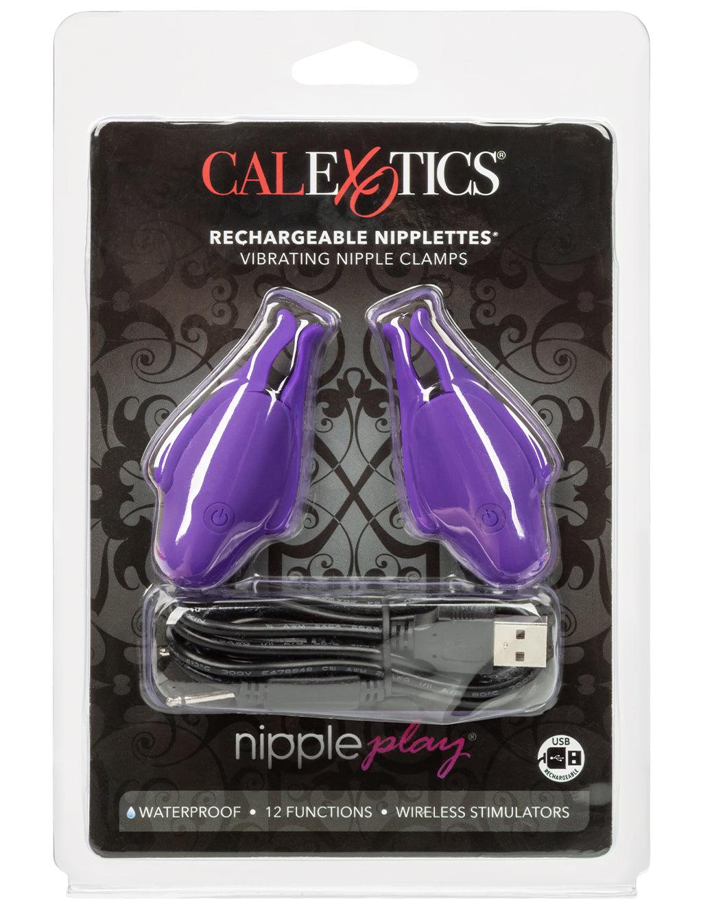 Nipple Play Rechargeable Nipplettes - Xoxomoving