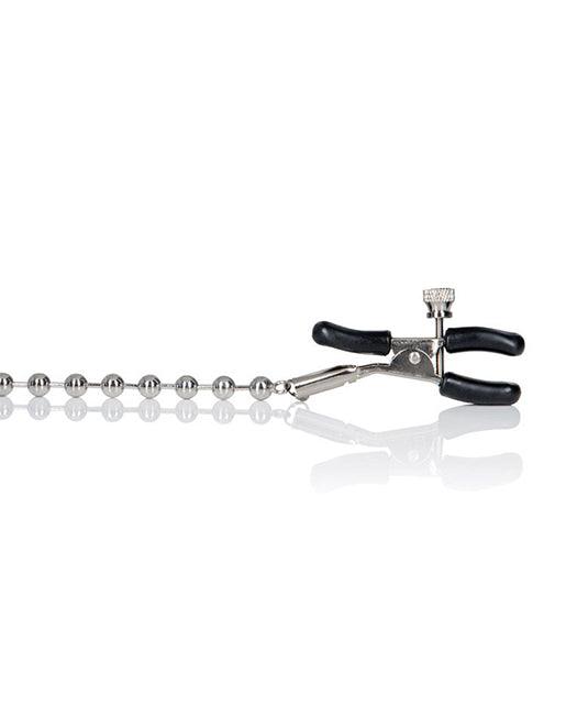 Nipple Play Silver Beaded Nipple Clamps - Xoxomoving