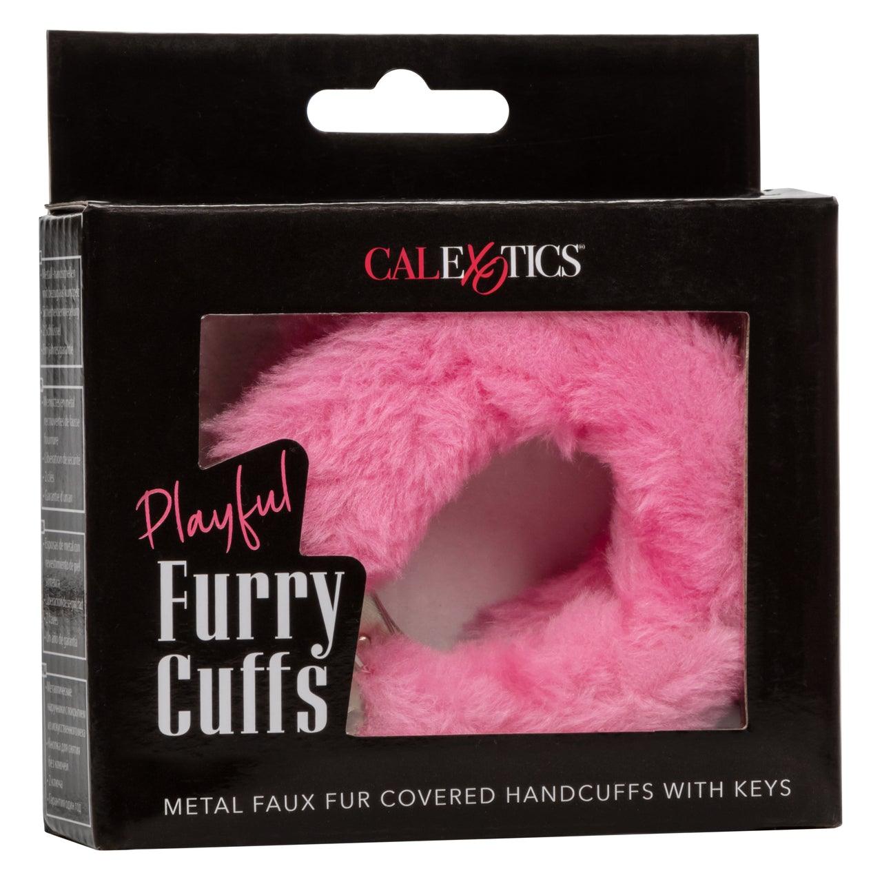 CalExotics Playful Furry Cuffs - Xoxomoving