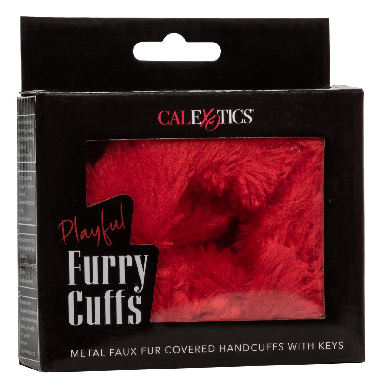 CalExotics Playful Furry Cuffs - Xoxomoving