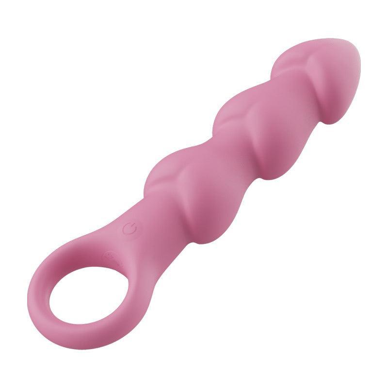 Pink Lover - Vibrating Anal Beads with 3 Balls - Xoxomoving