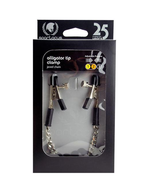 Spartacus Adjustable Jewel Chain Alligator Clamps - Xoxomoving