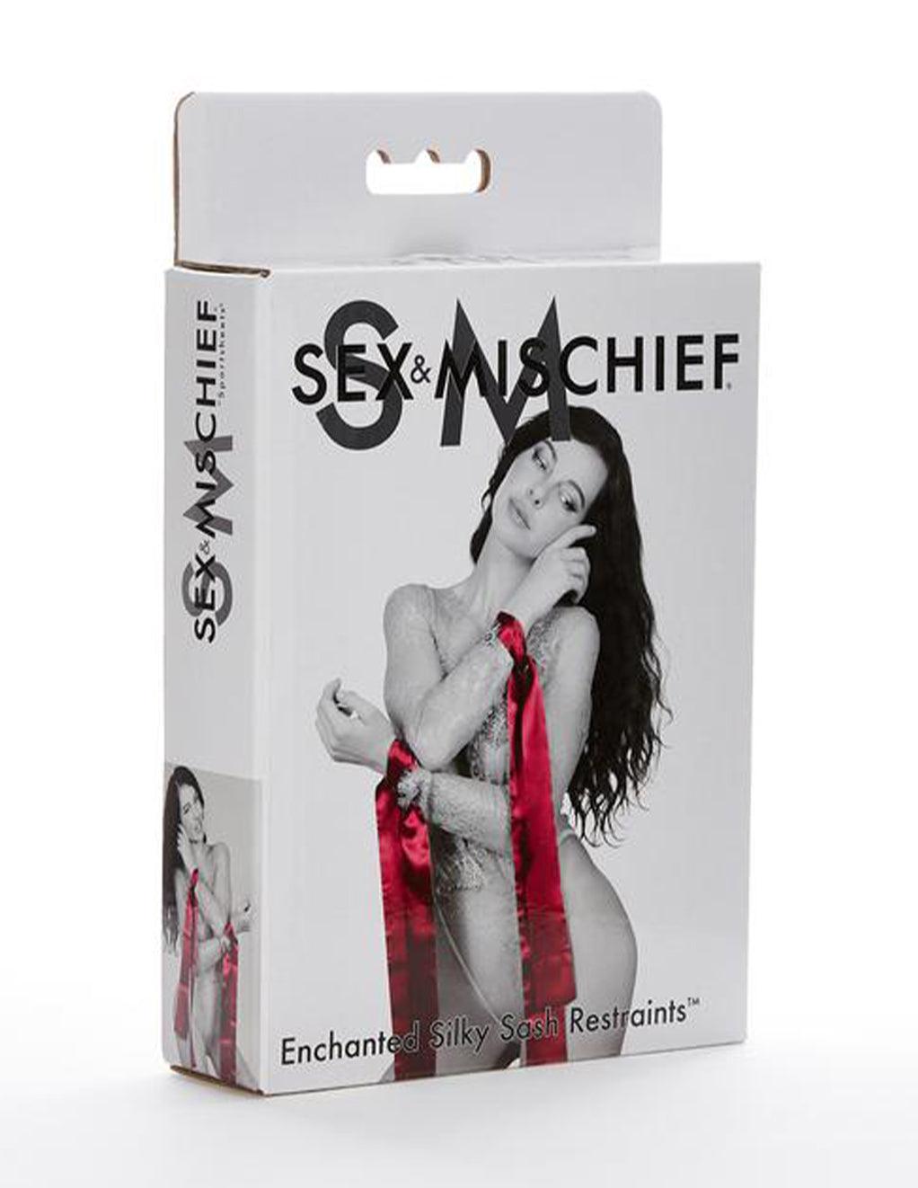 S&M Enchanted Silky Sash Restraints - Xoxomoving