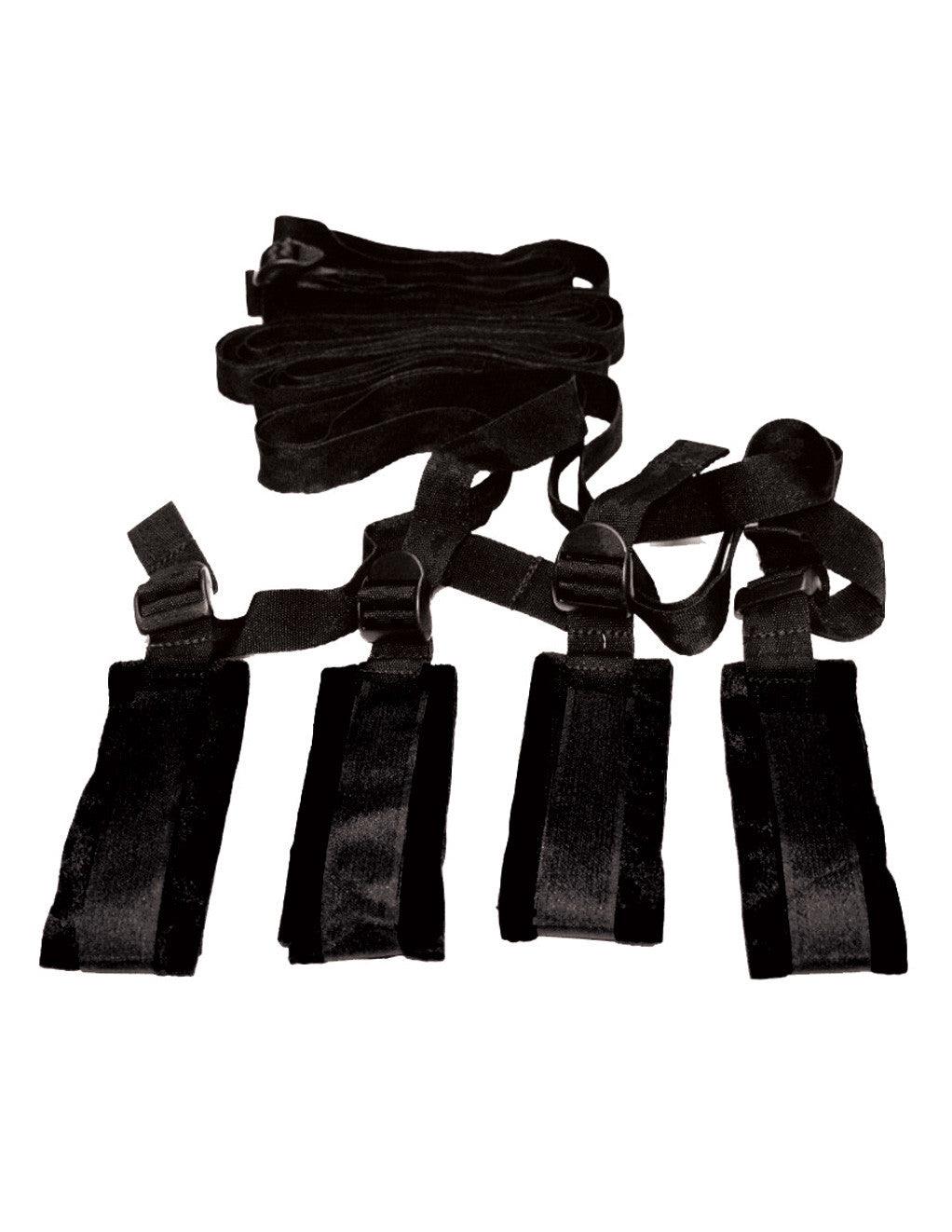 Sex & Mischief Bed Bondage Restraint Kit - Xoxomoving