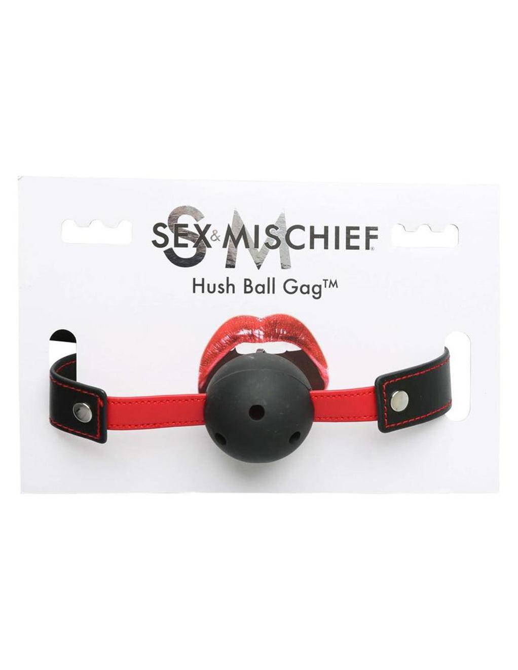 S&M Hush Ball Gag - Xoxomoving