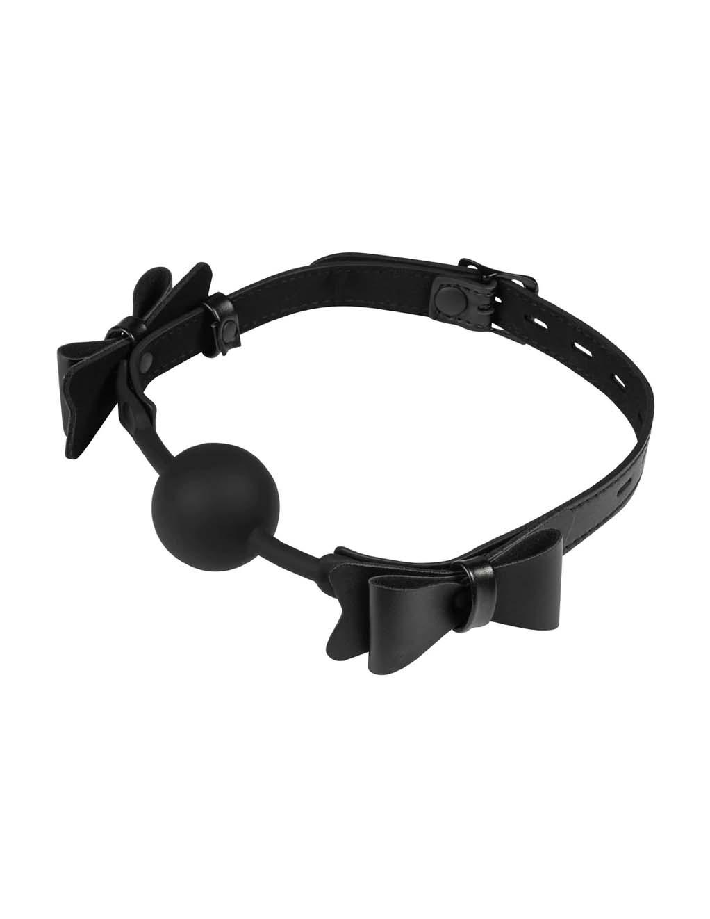 Sincerely Bow Tie Ball Gag - Xoxomoving