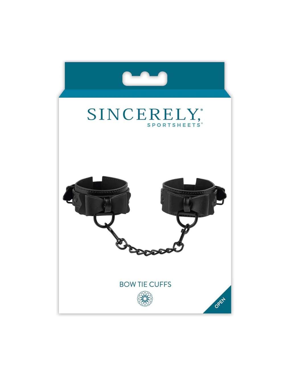 Sincerely Bow Tie Cuffs - Xoxomoving