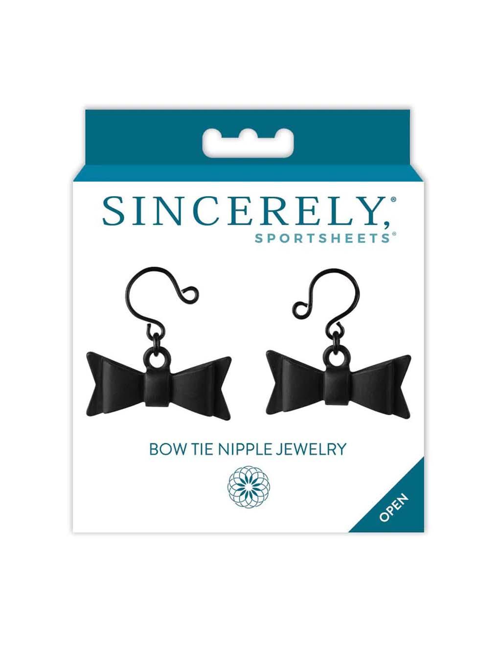 Sincerely Bow Tie Nipple Jewelry - Xoxomoving