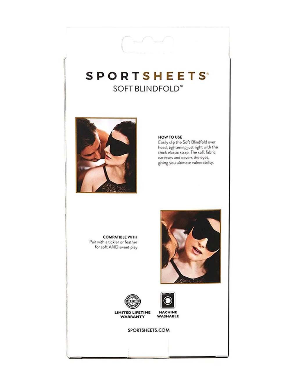 Sportsheets Soft Blindfold - Xoxomoving