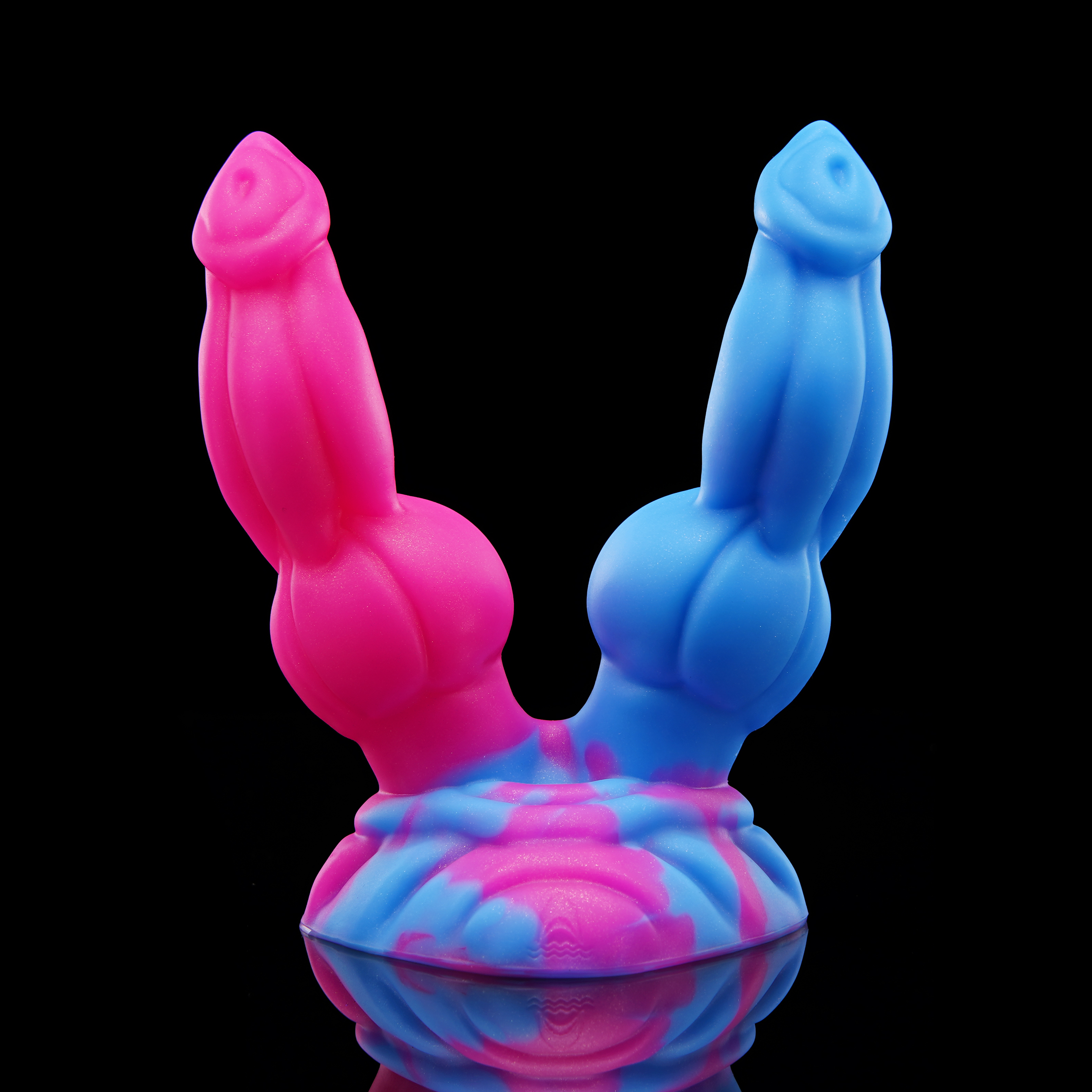 Fantasy Monster-Inspired Double-Ended Dildo with Suction Base Xoxomoving
