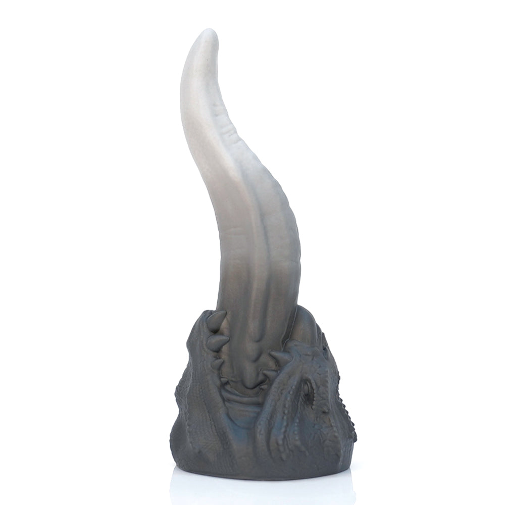 Dragon Tongue Dildo – Sinuous Fantasy Tentacle, Platinum Silicone Xoxomoving