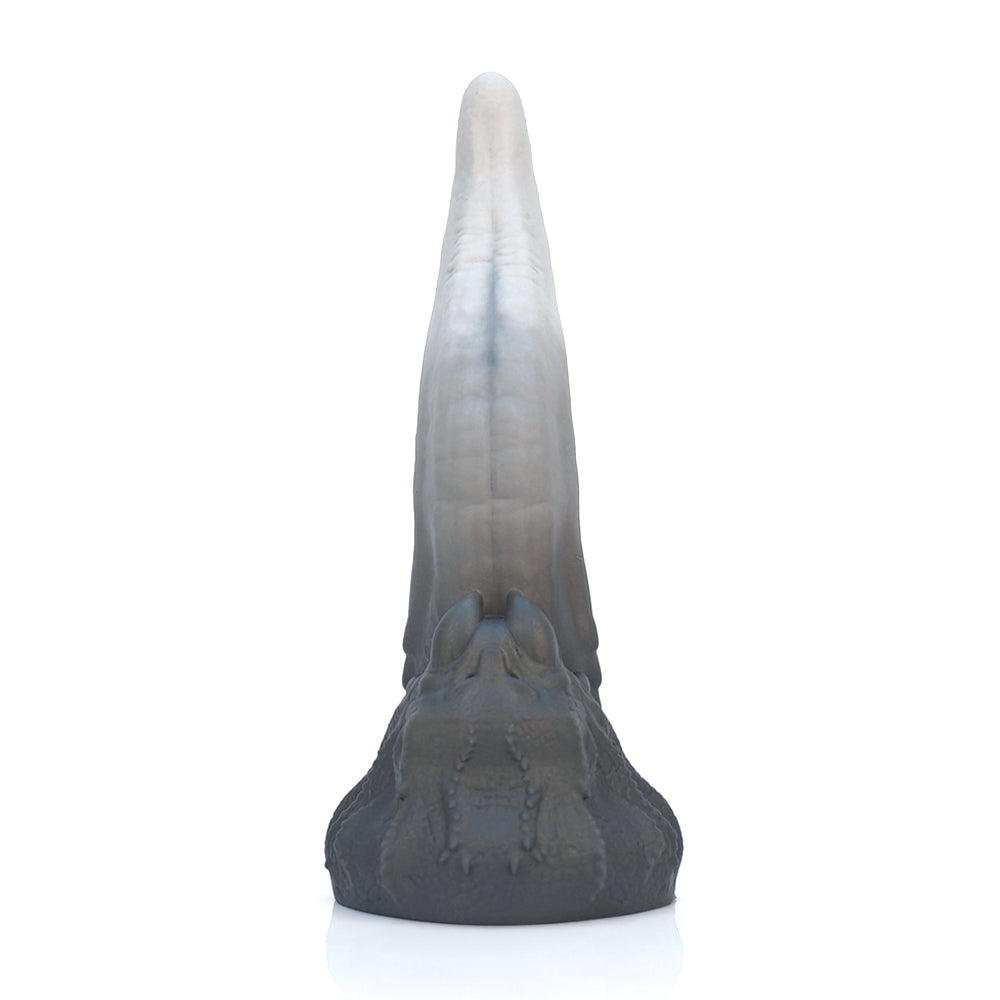 Dragon Tongue Dildo – Sinuous Fantasy Tentacle, Platinum Silicone Xoxomoving