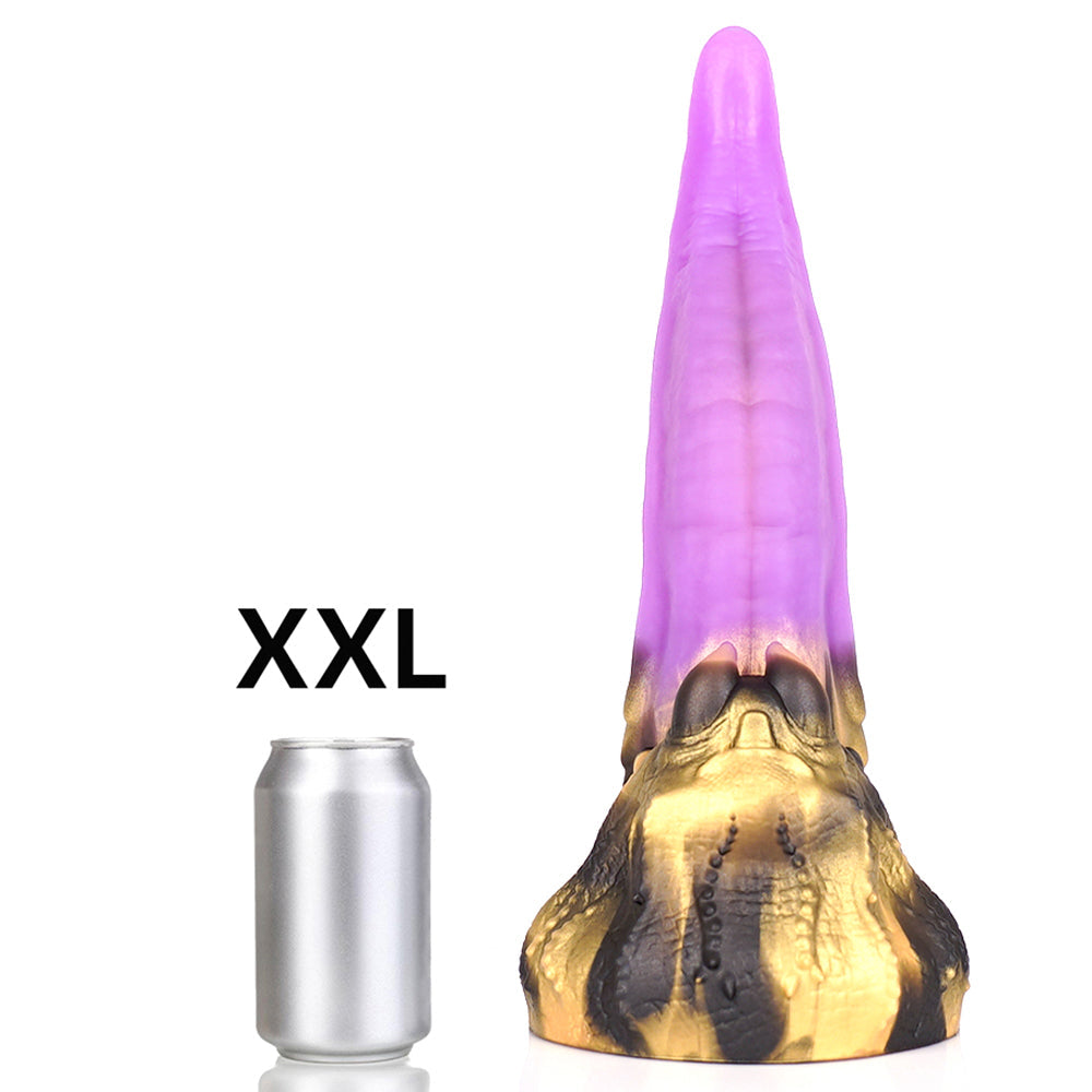 Tentacle Dildo - Fantasy Monster Dildo - Tongue Dildo Xoxomoving