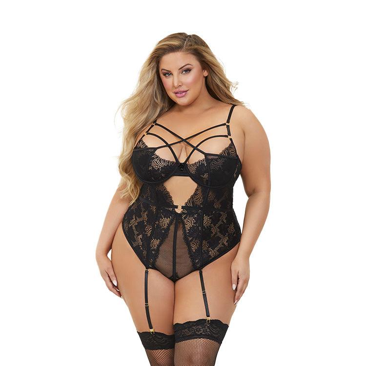 XX Lace Teddy Xoxomoving