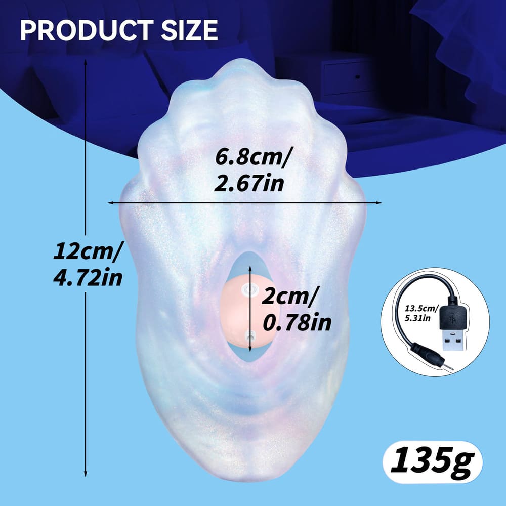 Shell - Silicone Grinding Vibrator