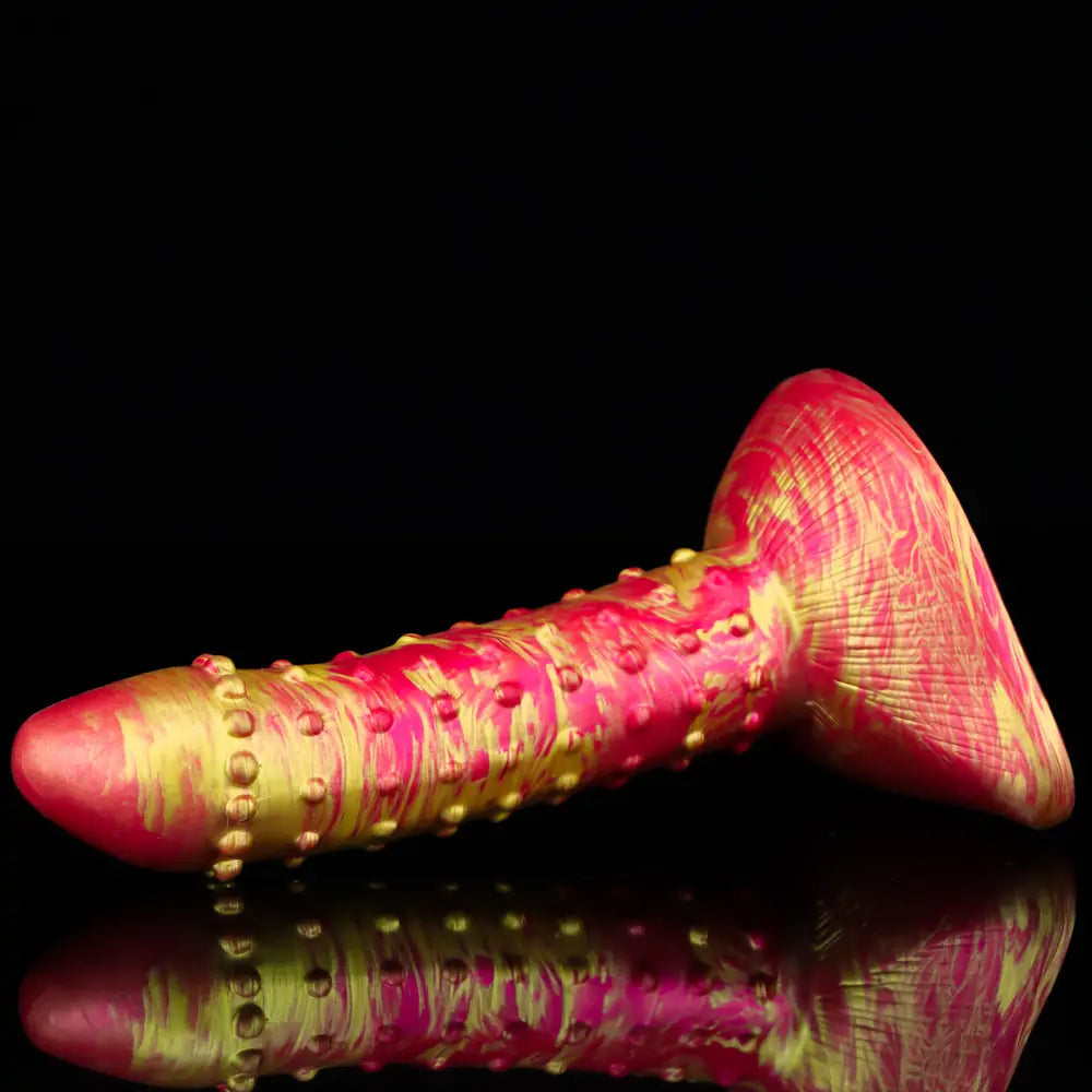 Spiked Fantasy Suction Dildo 7.6 Inches Anesidora