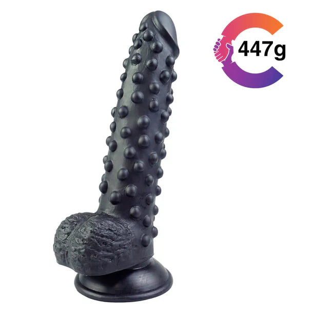 Spiked Realistic Dildo 9.4 Inches Anesidora