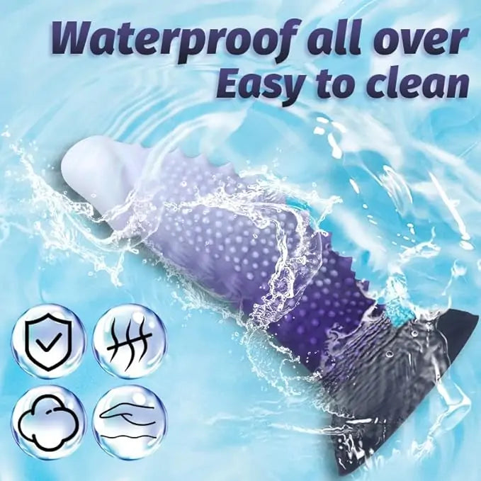 Spiky Monster Silicone Anal Dildo 8.3 Inches Anesidora