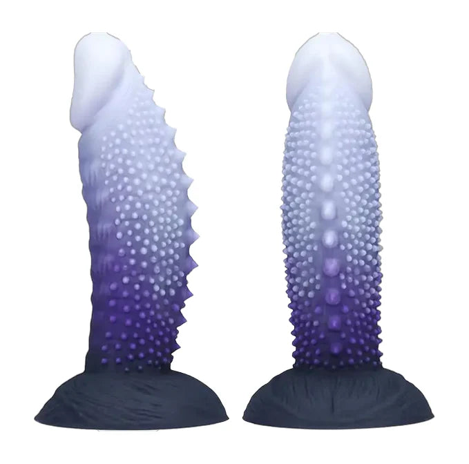 Spiky Monster Silicone Anal Dildo 8.3 Inches Anesidora