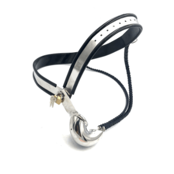 Ceinture de chasteté fermée en acier