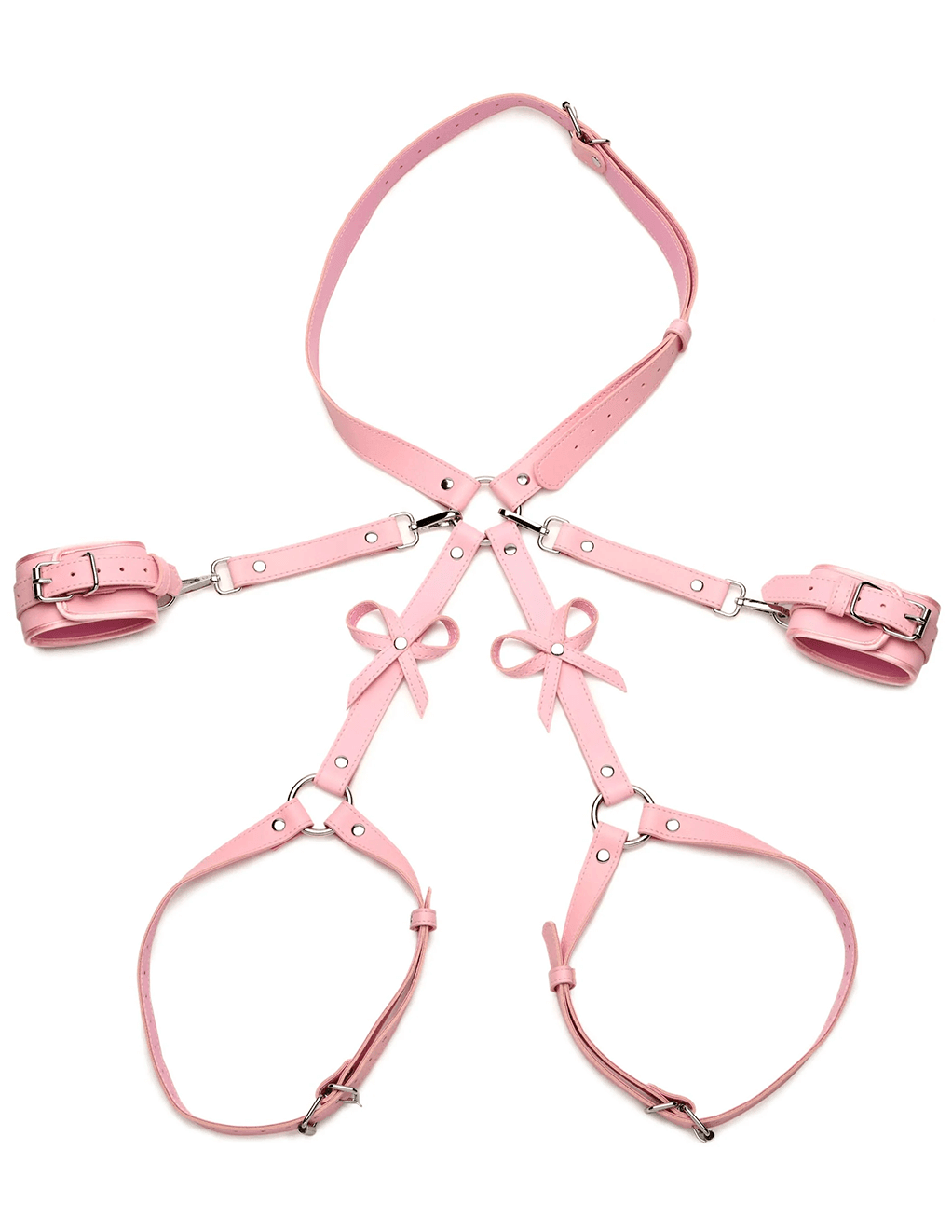 Strict Bondage Harness W/ Bows - Xoxomoving