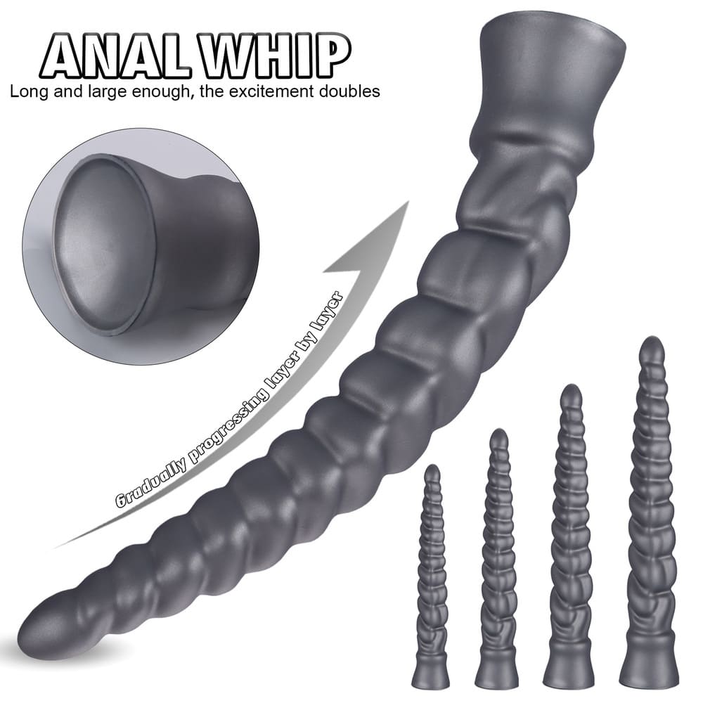 TheGrip - Spiral Long Anal Plug - Super Long Butt Plug