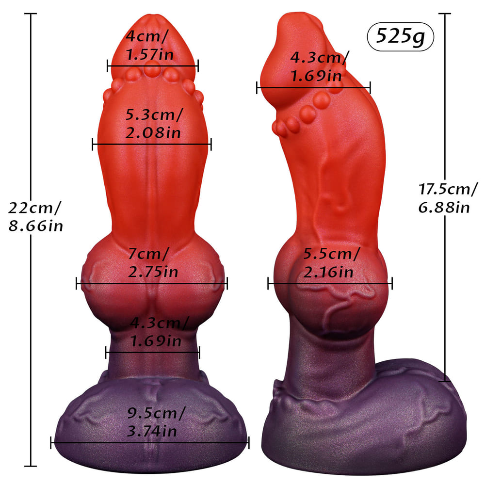 Thorne - 8.6 Inch Fantasy Knot Dildo