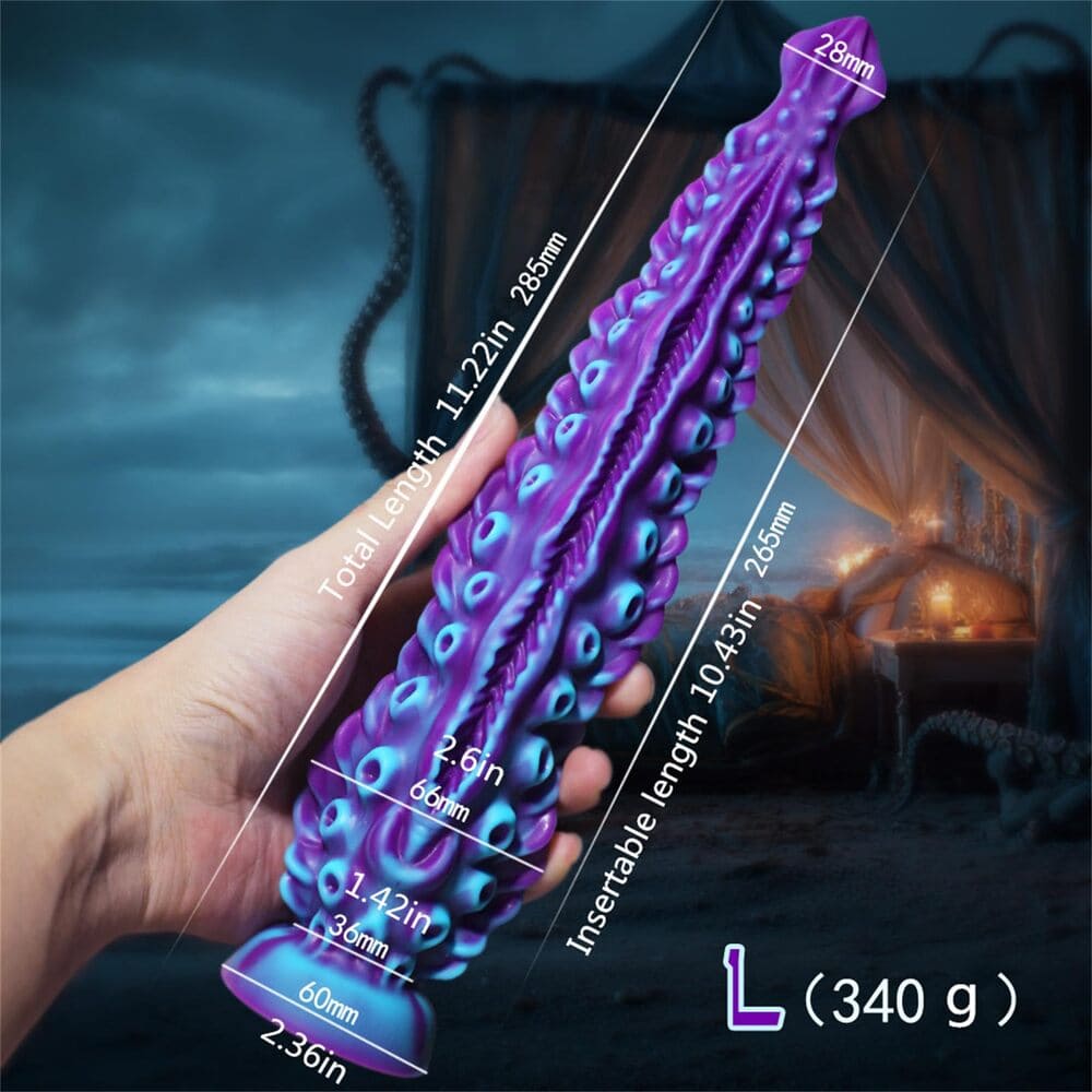 Tide Spine - Fantasy Silicone Dildo - Tentacle Dildo Xoxomoving