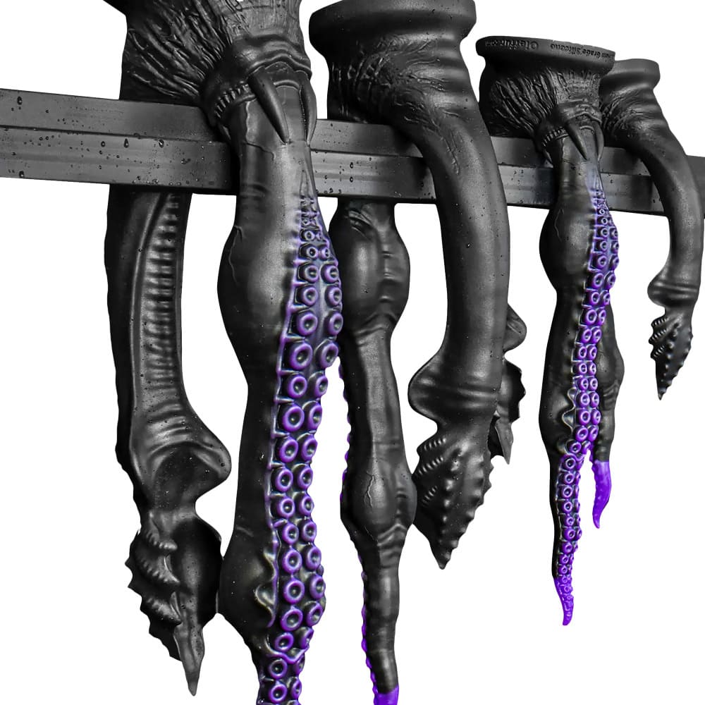 Leviathan Fantasy Dual-Headed Dildo - Monster Double Sided Suction Cup Dildo Xoxomoving